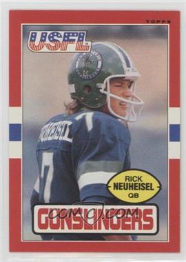 1985 Topps USFL - [Base] #119 - Rick Neuheisel
