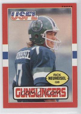 1985 Topps USFL - [Base] #119 - Rick Neuheisel