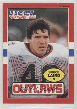 1985 Topps USFL - [Base] #3 - Bruce Laird
