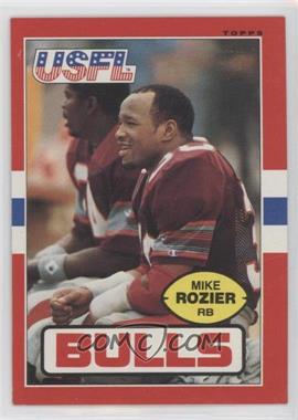 1985 Topps USFL - [Base] #55 - Mike Rozier