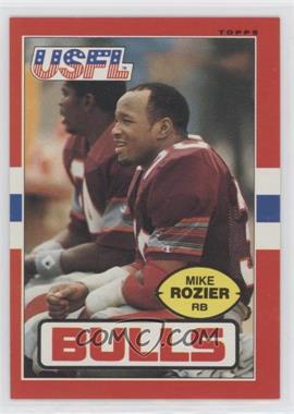 1985 Topps USFL - [Base] #55 - Mike Rozier
