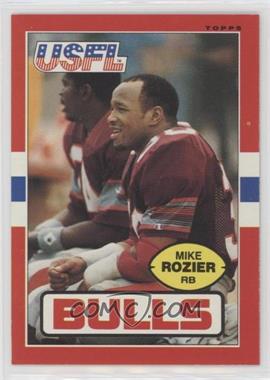 1985 Topps USFL - [Base] #55 - Mike Rozier