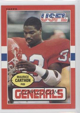 1985 Topps USFL - [Base] #78 - Maurice Carthon