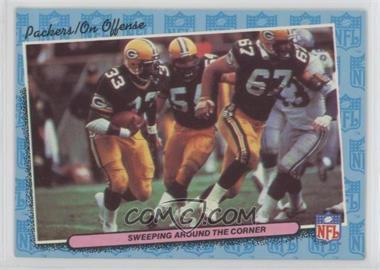 1986 Fleer Live Action Football - [Base] #25 - On Offense - Sweeping Aound the Corner