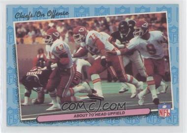 1986 Fleer Live Action Football - [Base] #34 - On Offense - About to Head Upfield