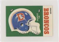Denver Broncos (Helmet)