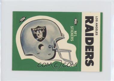 1986 Fleer Team Action Stickers - [Base] - Dubble Bubble Back #_LOAR.2 - Los Angeles Raiders (Helmet, Soft Bubble Gum)