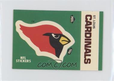 1986 Fleer Team Action Stickers - [Base] - Dubble Bubble Back #_SLCA.2 - St. Louis Cardinals (Team Logo)
