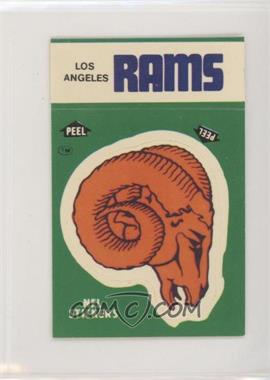 1986 Fleer Team Action Stickers - [Base] - Razzles Back #_LOAR - Los Angeles Rams