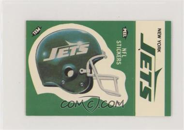 1986 Fleer Team Action Stickers - [Base] - Razzles Back #_NEYJ - New York Jets