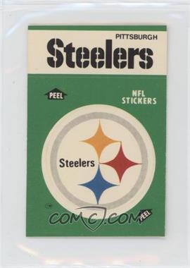 1986 Fleer Team Action Stickers - [Base] - Razzles Back #_PIST.2 - Pittsburgh Steelers (Logo)