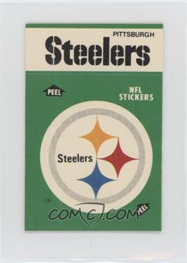 1986 Fleer Team Action Stickers - [Base] - Razzles Back #_PIST.2 - Pittsburgh Steelers (Logo)