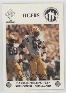 1986 McDag LSU Tigers - [Base] #_DAPH - Darrell Phillips