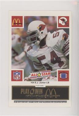 1986 McDonald's Play & Win - All-Star Team - Black Tab #_EJJU - E.J. Junior