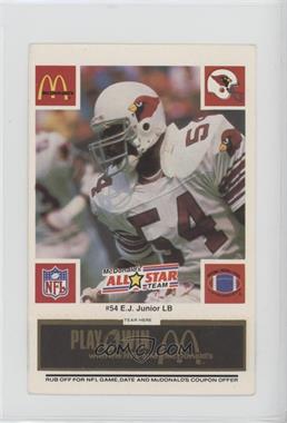 1986 McDonald's Play & Win - All-Star Team - Black Tab #_EJJU - E.J. Junior