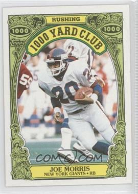 1986 Topps - 1000 Yard Club #4 - Joe Morris