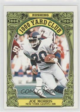 1986 Topps - 1000 Yard Club #4 - Joe Morris