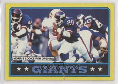 1986 Topps - [Base] #137.2 - New York Giants (D* on Copyright Line) [Good to VG‑EX]