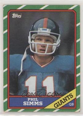1986 Topps - [Base] #138.2 - Phil Simms (D* on Copyright Line) [EX to NM]