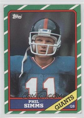 1986 Topps - [Base] #138.2 - Phil Simms (D* on Copyright Line)