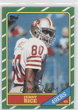 1986 Topps - [Base] #161 - Jerry Rice