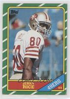 Jerry Rice (C* on Copyright Line) [EX to NM]