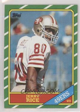 1986 Topps - [Base] #161.2 - Jerry Rice (D* on Copyright Line)