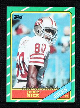 1986 Topps - [Base] #161.2 - Jerry Rice (D* on Copyright Line)