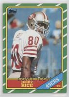 Jerry Rice (D* on Copyright Line) [Good to VG‑EX]