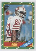 Jerry Rice (D* on Copyright Line)