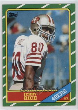 1986 Topps - [Base] #161.2 - Jerry Rice (D* on Copyright Line)