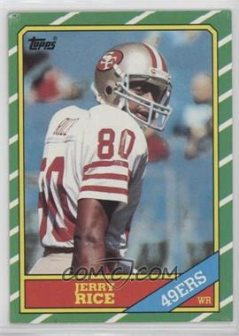 1986 Topps - [Base] #161.2 - Jerry Rice (D* on Copyright Line)