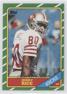 1986 Topps - [Base] #161.2 - Jerry Rice (D* on Copyright Line)