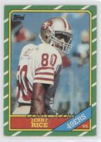 Jerry Rice (D* on Copyright Line) [EX to NM]