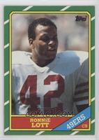 Ronnie Lott (D* on Copyright Line) [EX to NM]