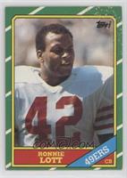 Ronnie Lott (D* on Copyright Line)