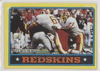 Washington Redskins (D* on Copyright Line)