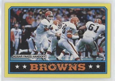 1986 Topps - [Base] #185.2 - Cleveland Browns (D* on Copyright Line)