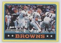 Cleveland Browns (D* on Copyright Line)