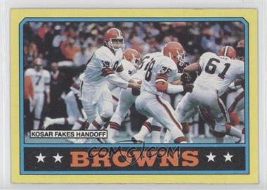 1986 Topps - [Base] #185.2 - Cleveland Browns (D* on Copyright Line)