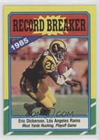 Record Breaker - Eric Dickerson (C* on Copyright Line) [EX to NM]