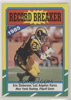 Record Breaker - Eric Dickerson (D* on Copyright Line)