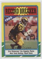 Record Breaker - Eric Dickerson (D* on Copyright Line) [EX to NM]