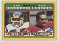 League Leaders - Lionel James, Roger Craig (C* on Copyright Line) [EX to&n…