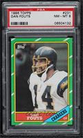 Dan Fouts [PSA 8 NM‑MT]