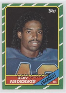 1986 Topps - [Base] #233.1 - Gary Anderson (C* on Copyright Line)