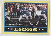 Detroit Lions (D* on Copyright Line)