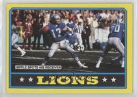 Detroit Lions (D* on Copyright Line)