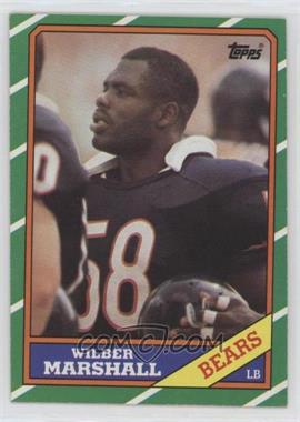 1986 Topps - [Base] #25.2 - Wilber Marshall (D* on Copyright Line) [EX to NM]