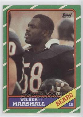 1986 Topps - [Base] #25.2 - Wilber Marshall (D* on Copyright Line) [EX to NM]